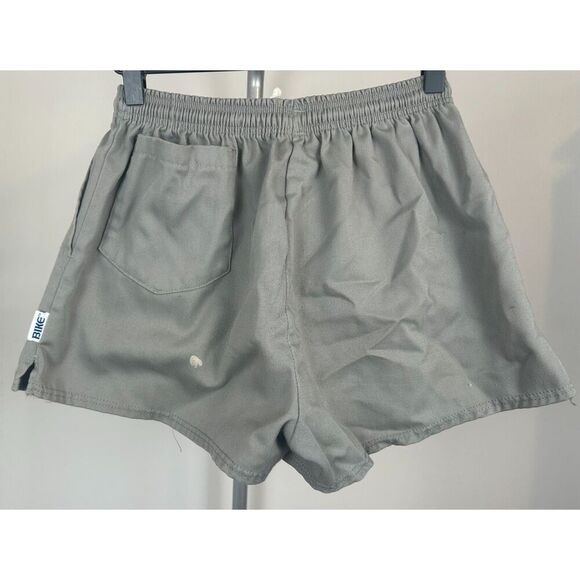 VTG Bike Athletic Running Shorts Men's Gray M Track Elastic Waist 80s 90s - Picture 3 of 6